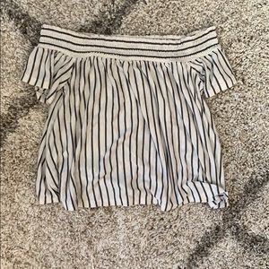 : : American Eagle : : Off-the-Shoulder Top